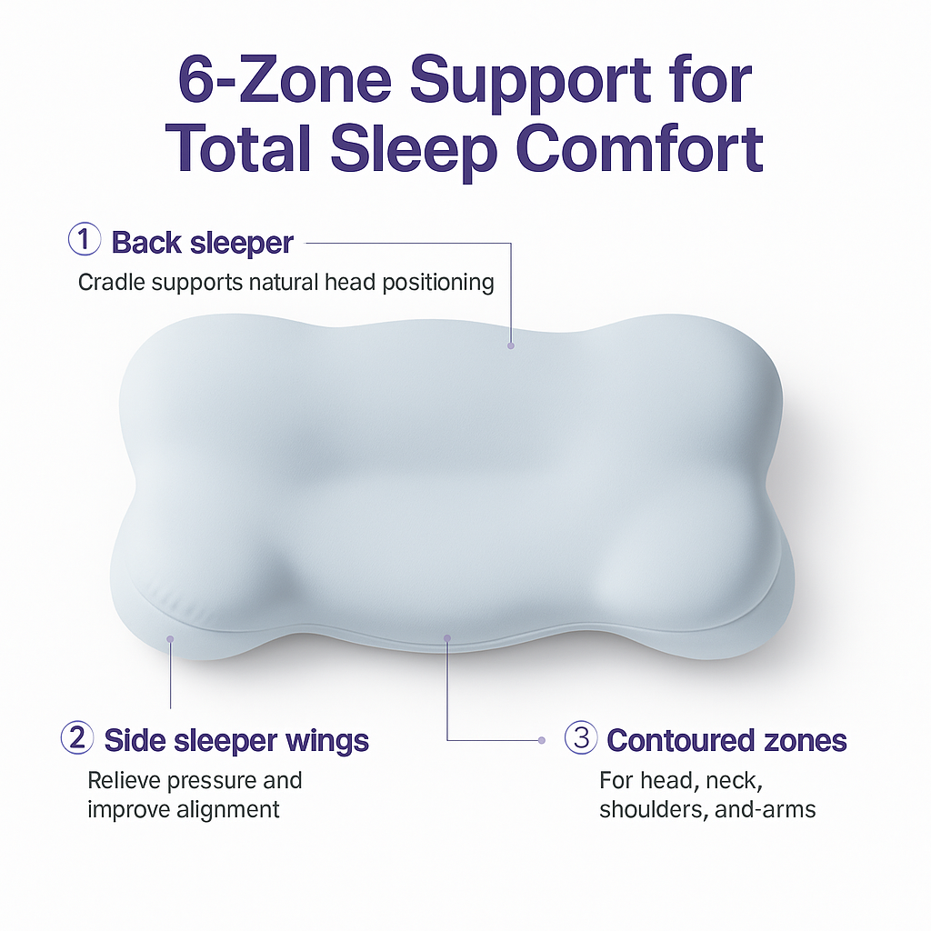 Avello CloudForm™ Ergonomic Pillow