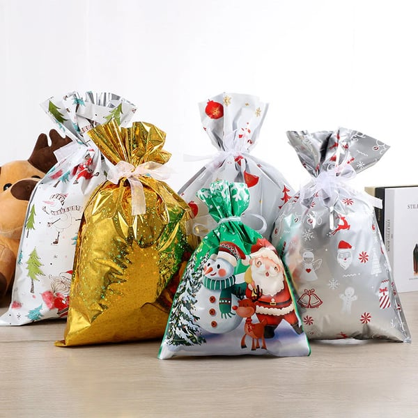 Avello Christmas Drawstring Gift Bags