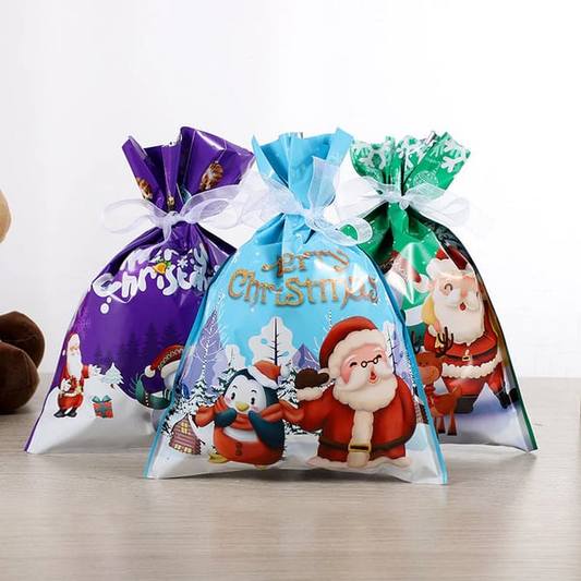Avello Festive Drawstring Gift Bags